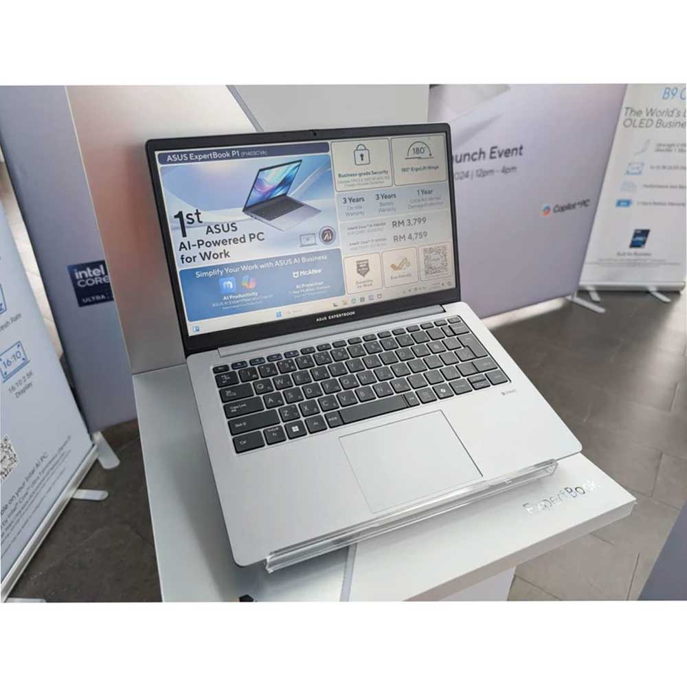لپ تاپ 15.6 اینچی ایسوس مدل ExpertBook P1 P1503CVA-I58512D