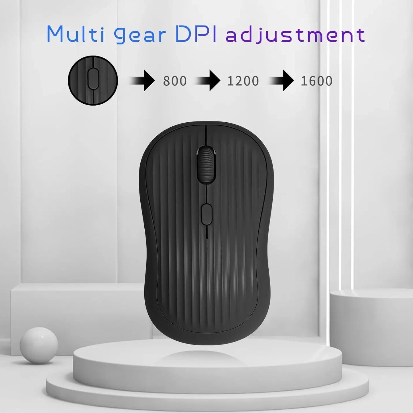 ماوس بی سیم شارژی دی نت مدل DT-26 بلوتوثی