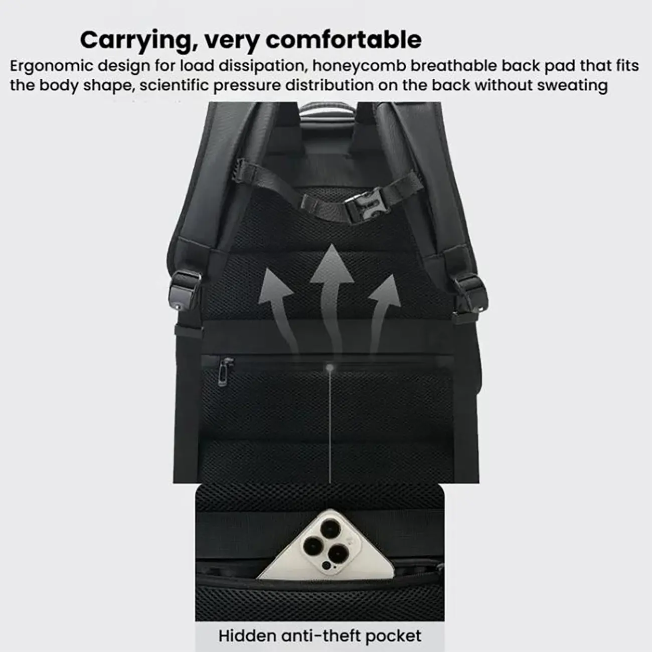 کوله پشتی بنج مدل BG-3065