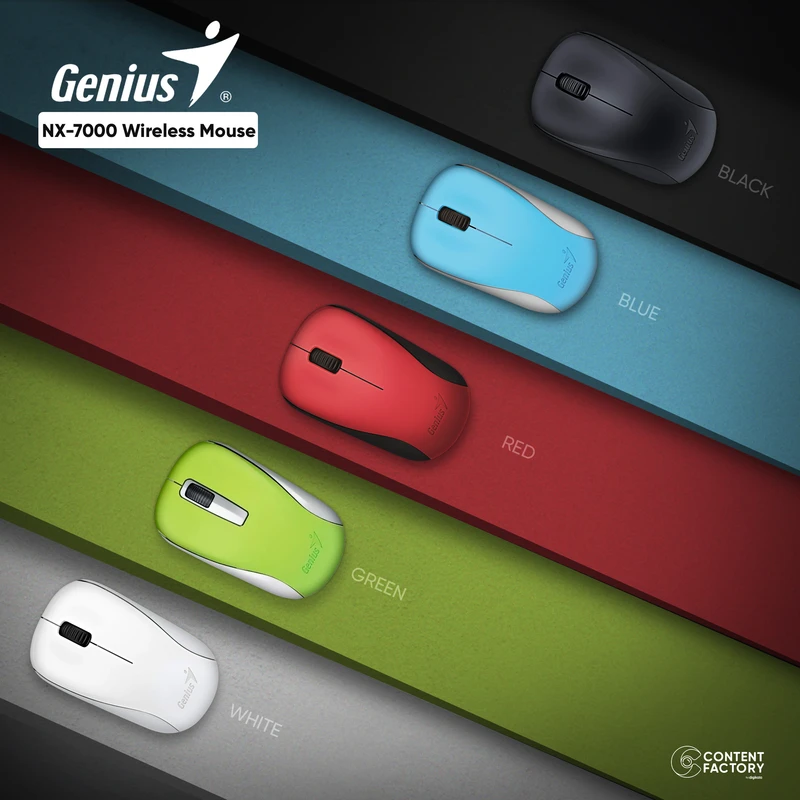 ماوس بی سیم جنیوس مدل NX-7000