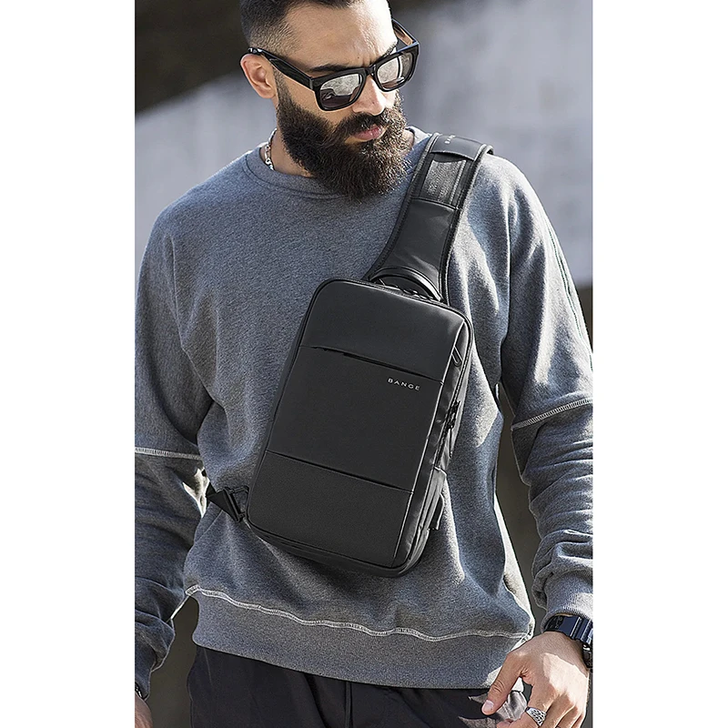 کیف کراس بادی مردانه بنج مدل BG-77107