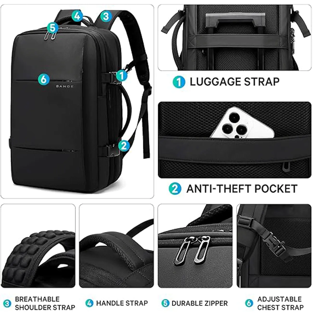 کوله پشتی لپ تاپ بنج مدل BG-3028