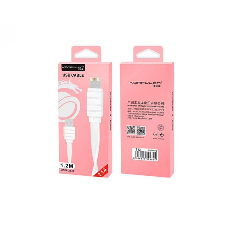 کابل USB گوشی آیفون کانفلون S32
