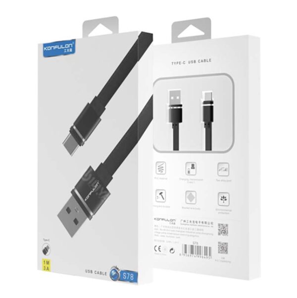 کابل USB Type-C کانفلون S78