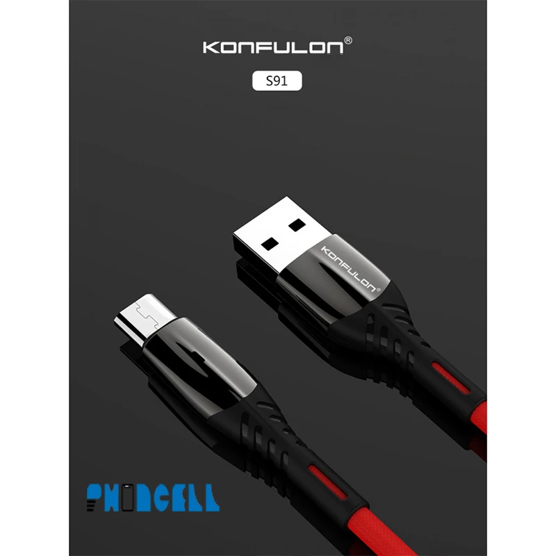 کابل USB گوشی اندروید کانفلون S91