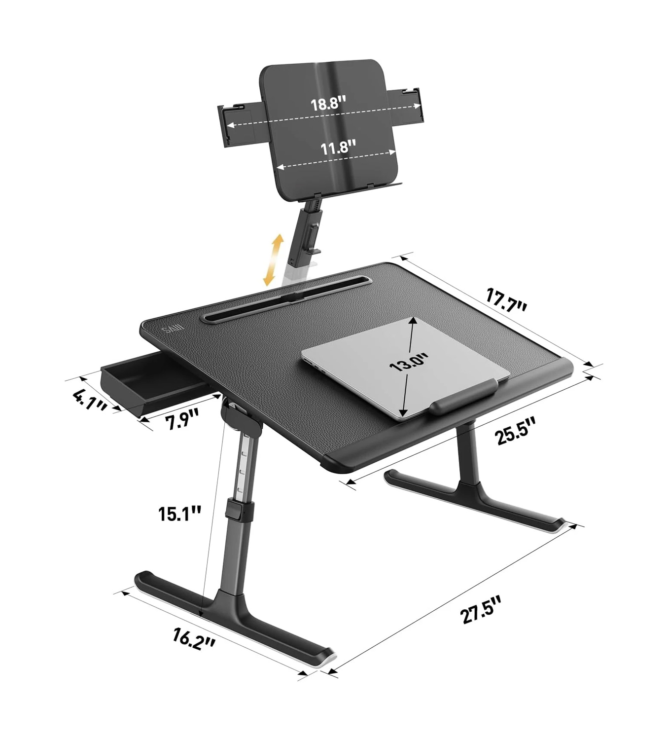 میز لپ تاپ قابل حمل سایجی مدل k10