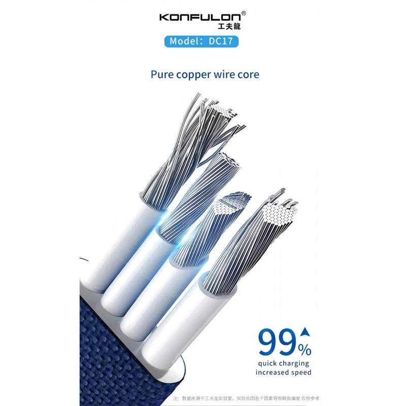 کابل آیفون کانفلون DC-17