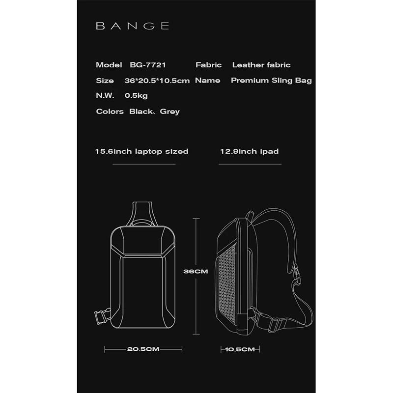 کیف کراس بادی بنج مدل BG-7721